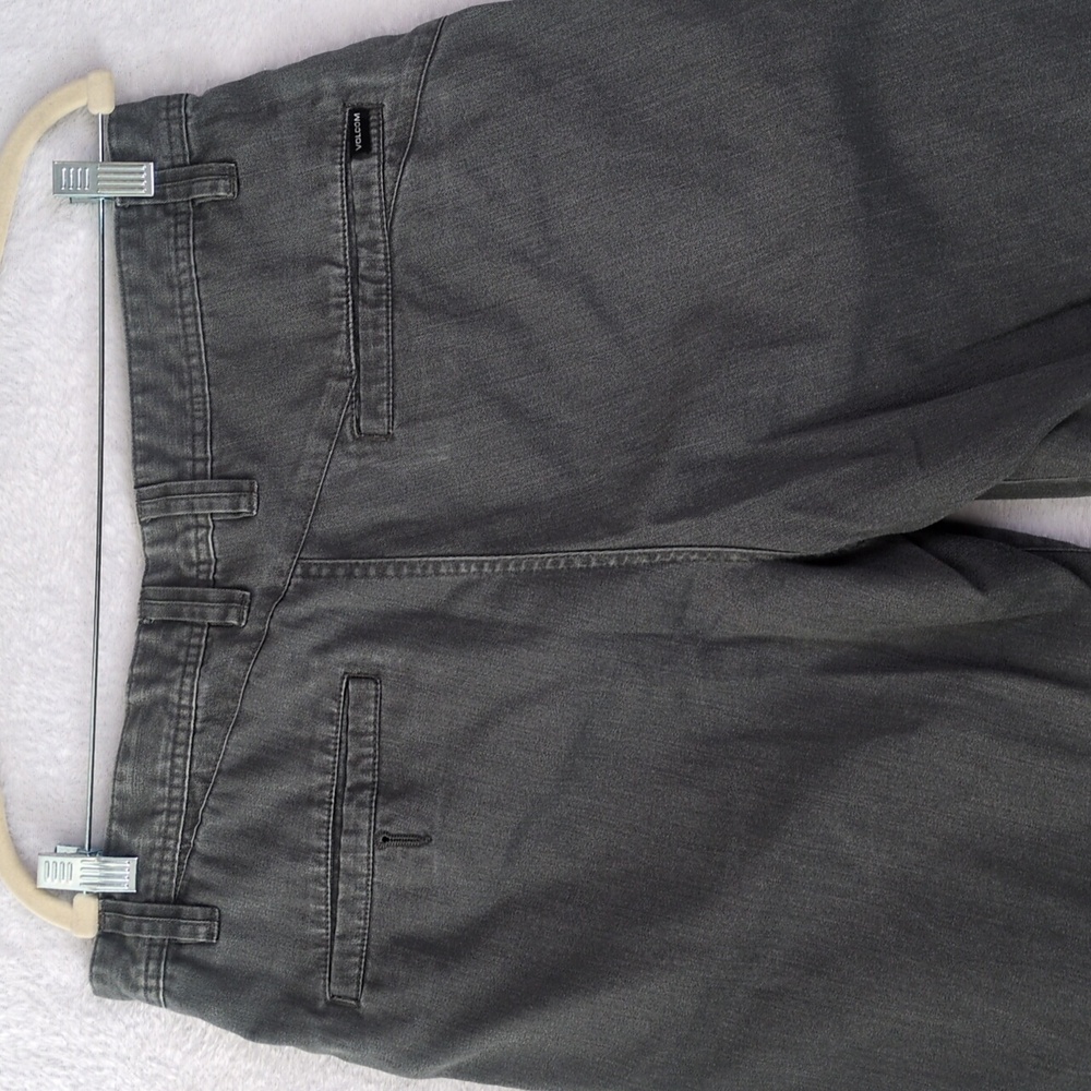 Volcom Men's Gray Chino Casual Shorts Waist‎ 34 - Picture 4 of 6